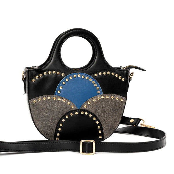 Sac bandoulière en cuir vegan Savannah de Green Hermitage