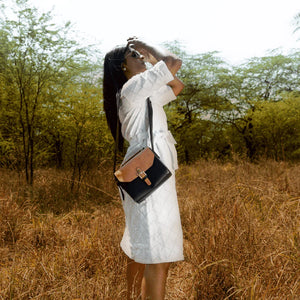 Green Hermitage Juniper Vegan Leather Sling Bag