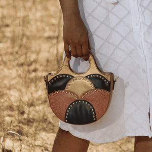 Green Hermitage Savannah Vegan Leather Sling Bag