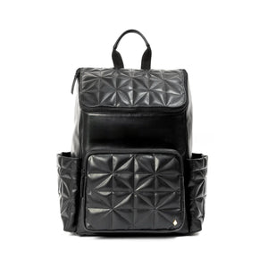 Green Hermitage Noir Embossed Back Pack