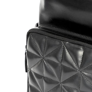 Green Hermitage Noir Embossed Back Pack