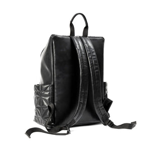 Green Hermitage Noir Embossed Back Pack