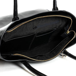 Athena Tote Bag with hemp lining