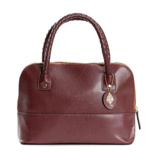 Green Hermitage vegan friendly Theia Shoulder Bag against a white background