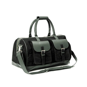 Green Hermitage Ajax Vegan Leather Duffle Bag