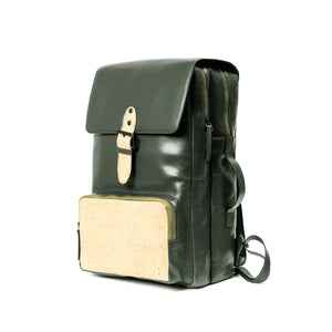 Green Hermitage Arden Vegan Leather Backpack