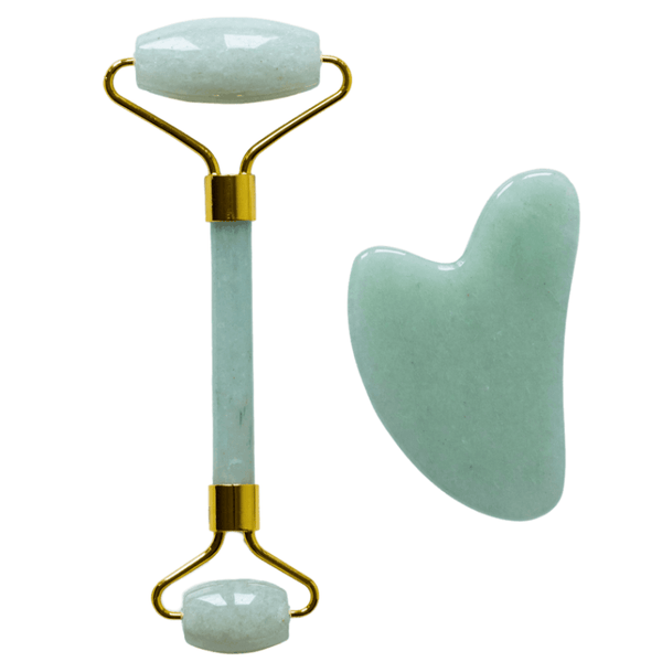 grums Gua Sha & Face Roller set - Deed Industries