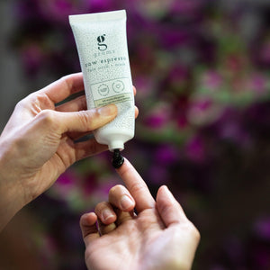 a tube a espresso face mask being opened