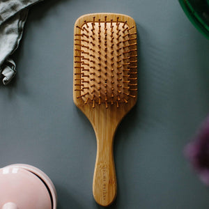grums anti static Bamboo Hairbrush - Deed Industries